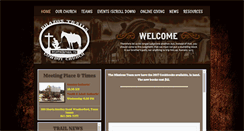 Desktop Screenshot of brazostrailscowboychurch.org